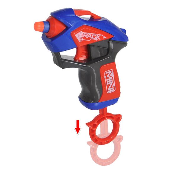 Little Story Kids Manual Mini Bullet Gun With 10 Soft Bullets Pack Of 2, 3 image