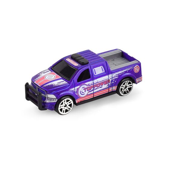 Little Story Alloy Sliding Pickup Toy Truck 6 Pcs - Multicolor, 4 image