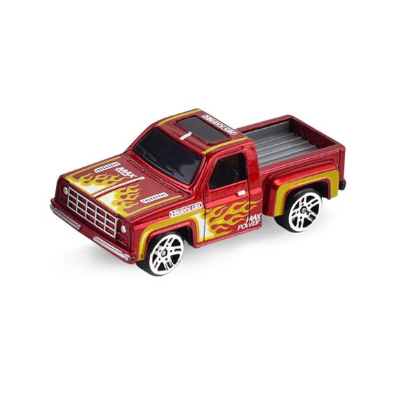 Little Story Alloy Sliding Pickup Toy Truck 6 Pcs - Multicolor, 6 image