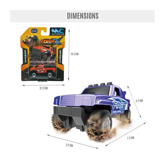 Little Story Slide Die Cast Graffiti Toy Car, 4 image