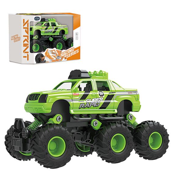 Little Story 6 Tire Pull Back Die Cast Toy Car