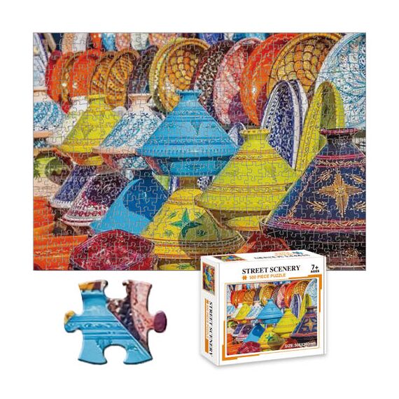 Little Story Jigsaw Puzzle Moroccan Art & Culture 500 Pcs