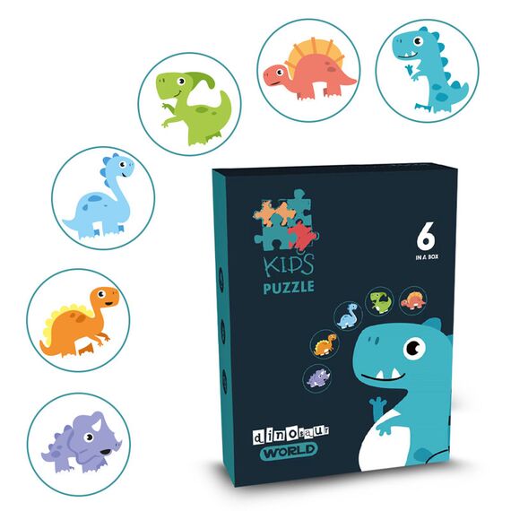 Little Story 6-In-1 Matching Puzzle Educational & Fun Game