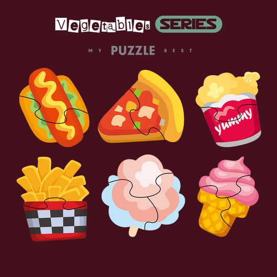 Little Story 6-In-1 Matching Puzzle Educational & Fun Game, 5 image