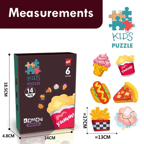 Little Story 6-In-1 Matching Puzzle Educational & Fun Game, 11 image