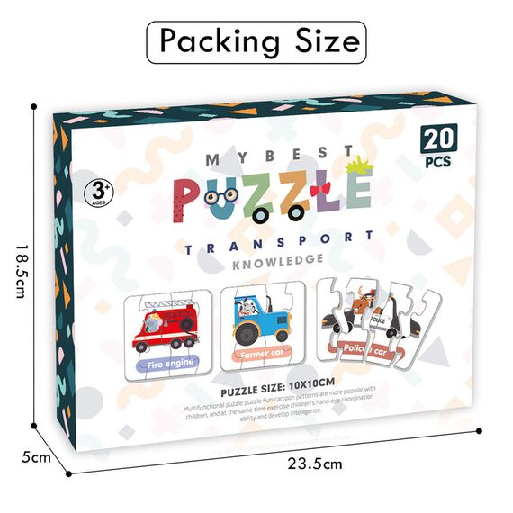 Little Story 20-In-1 Matching Puzzle Educational & Fun Game, Color: Multicolor, 5 image