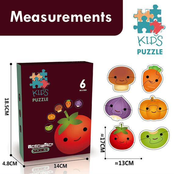 Little Story 6-In-1 Matching Puzzle Educational & Fun Game, Color: Multicolors, 4 image