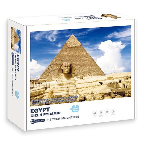 Little Story Jigsaw Puzzle The Great Pyramid Of Giza Egypt 1000 Pcs, 2 image