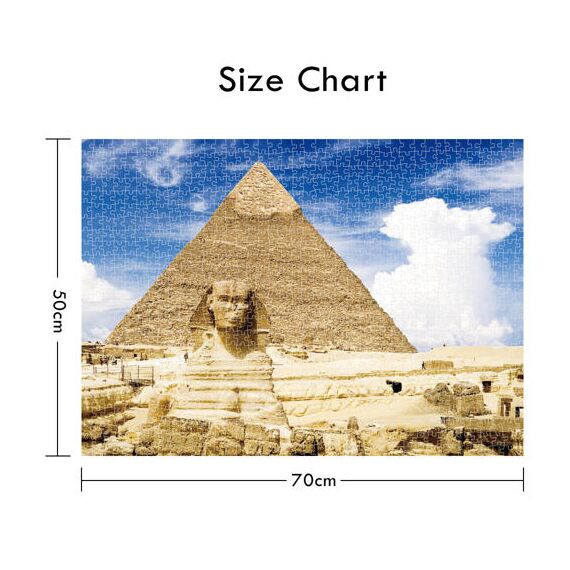 Little Story Jigsaw Puzzle The Great Pyramid Of Giza Egypt 1000 Pcs, 8 image