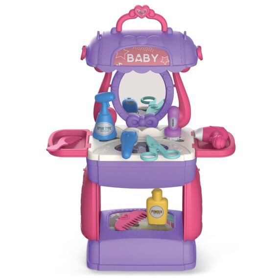 Little Story Role Play Salon Satchel 3 In 1 Mode 21 Pcs