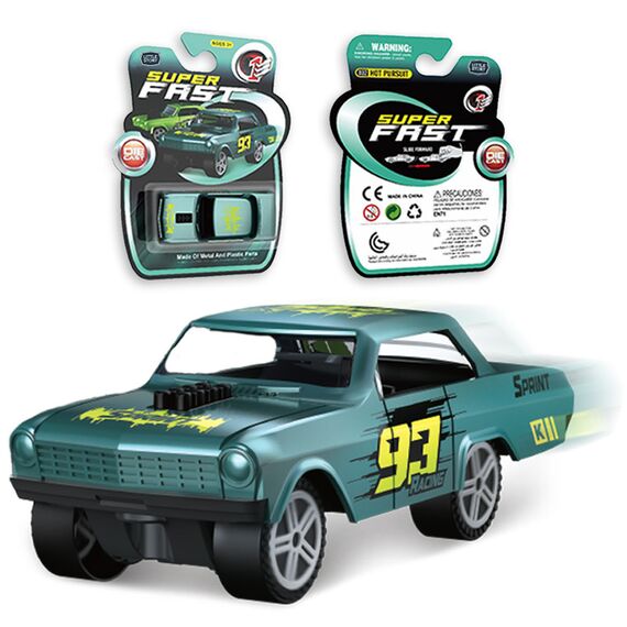 Little Story Slide Die Cast Toy Car, Color: Multicolor