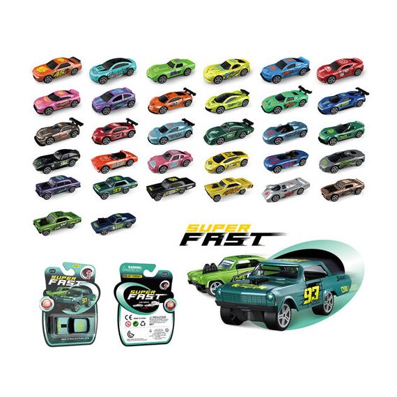 Little Story Slide Die Cast Toy Car, Color: Multicolor, 2 image