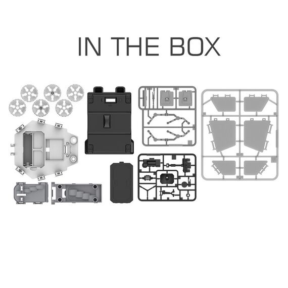 Little Story Diy Solar Mars Exploration Rover 46 Pcs Stem Series Blue, Color: Blue, 7 image