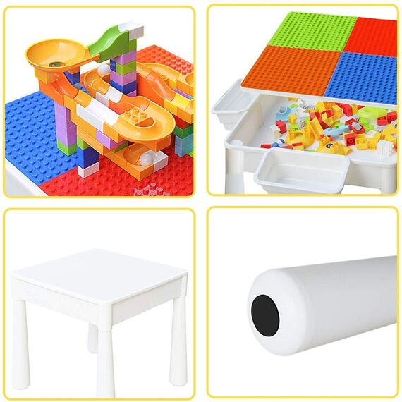 Little Story 4In1 Activity And Block Table With 350 Blocks Xl 3+ Years, 6 image