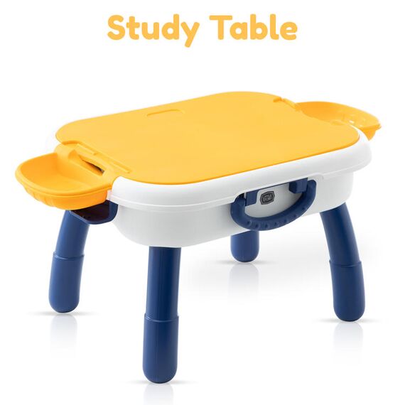 Little Story 4 In 1 Block Activity Table With Blocks Blue 3+ Years, 5 image