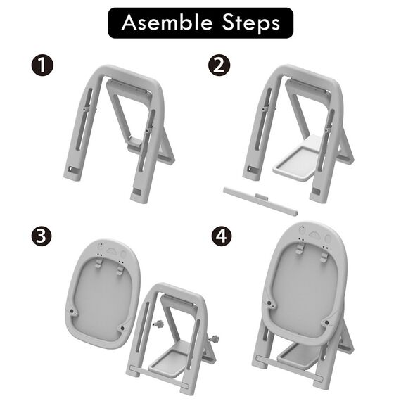 Little Story Artist Penguin Double Sided Magnetic Drawing Board (46 Pcs) With 2 Board Games - Green, 6 image
