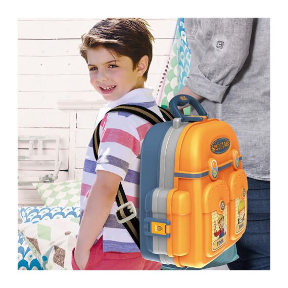 Little Story Role Play Mechanic / Tools Station Toy Set School Bag (23 Pcs) - Yellow, 3-In-1 Mode, 4 image