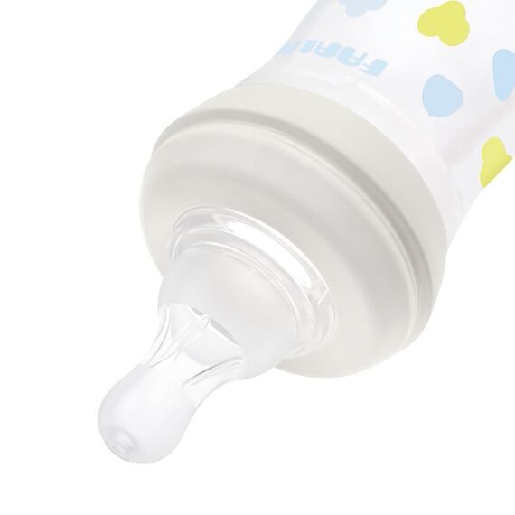 Farlin Grow With Colors PP Wide Neck Bottle Feeding 150ml 0M+, Color: Blue, 3 image