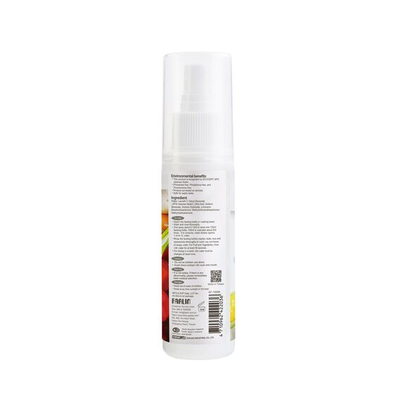 Farlin Clean 2.0 Baby Bottle Wash Travel Kit 100ml Spray Top, 3 image