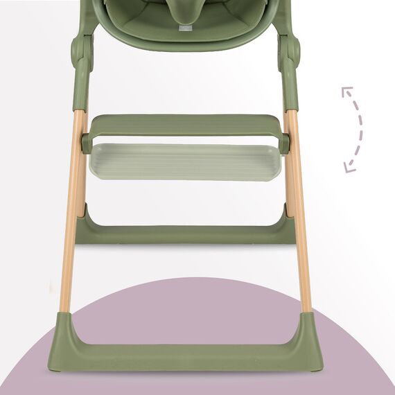 MoMi Kala Baby High Chair, Color: Green, 4 image