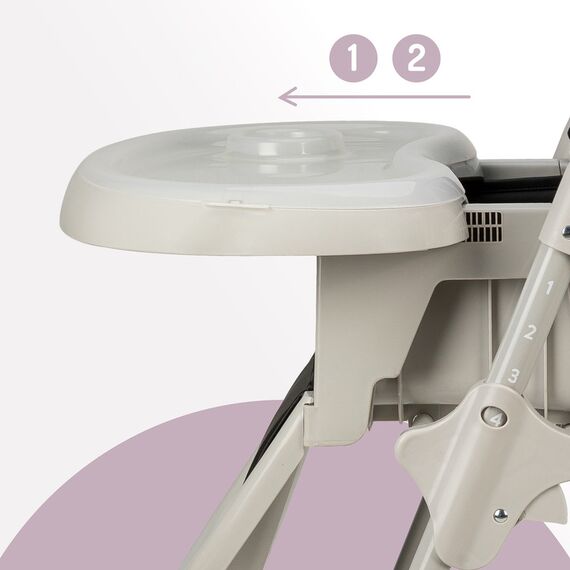 MoMi Gojo Highchair, Color: Black, 4 image