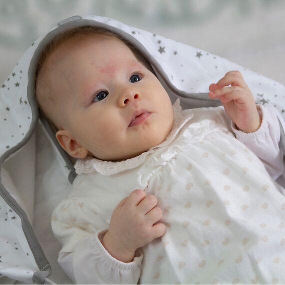 Babyjem Baby Stork Carrier 0-6 Months - White, 3 image
