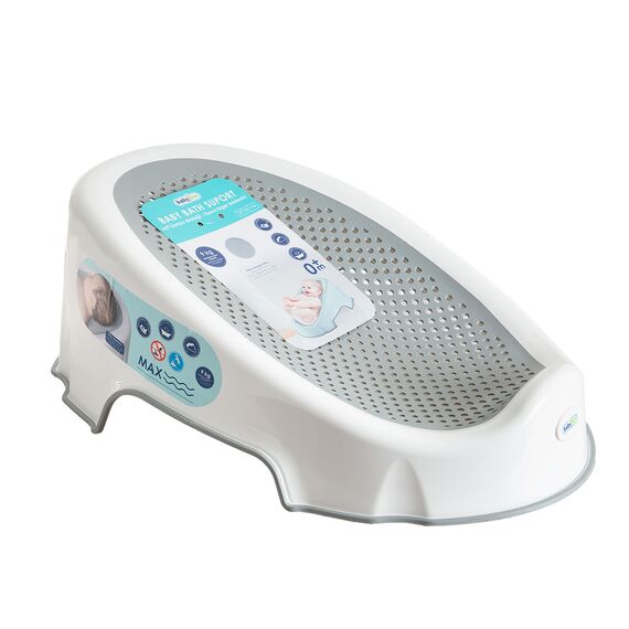 BabyJem Baby Bath Support with Soft Touch Material, Color: pink, 7 image