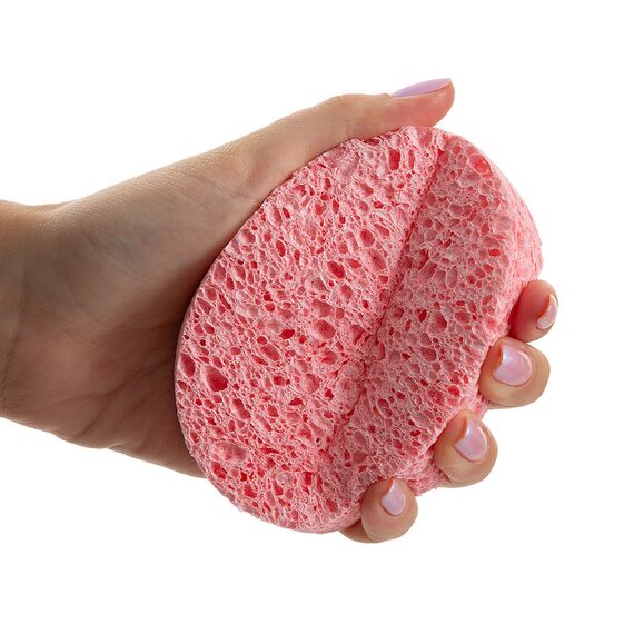 Babyjem Natural Bath Sponge, Color: pink, 2 image