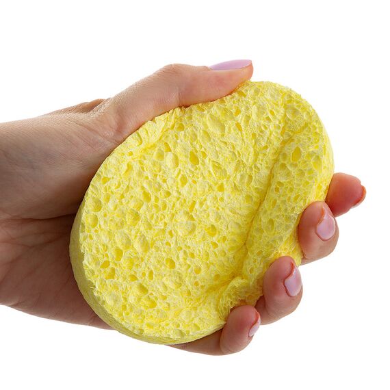 Babyjem Natural Bath Sponge, Color: yellow, 3 image