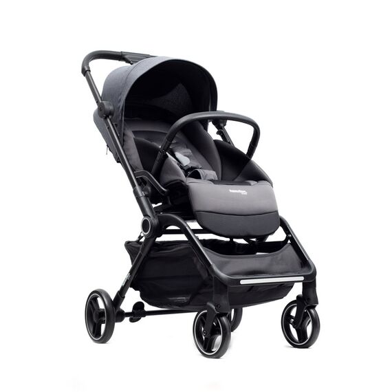 Hamilton by Yoop T1 Buggy 360° Rotating Seat MagicFold Technology Lightweight Folding Stroller, Color: Grey