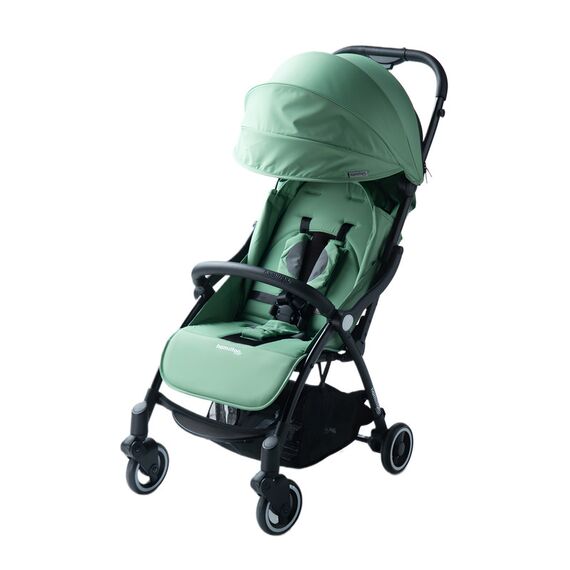 Hamilton by Yoop Everyday Stroller Autofold System Cabin Compartments, Color: Green