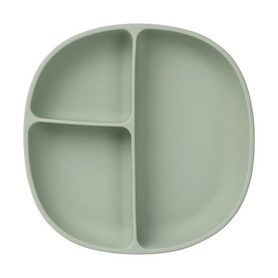 b.box Silicone Suction Plate with Lid , Color: Sage, 2 image