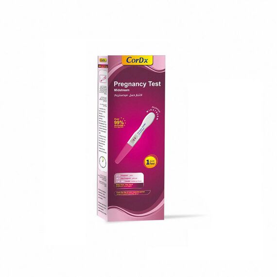 CorDx Midstream Pregnancy Test FDA Approved - 1 Test