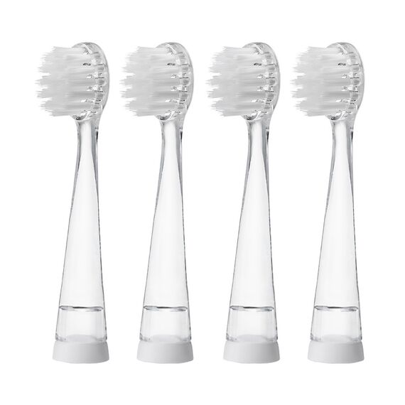 Brush-Baby WildOnes Replacement Brush Heads Pack of 4 for 0–10 Years