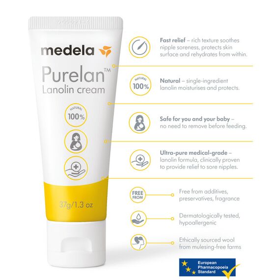 Medela Purelan Lanolin Cream 37 g, 7 image