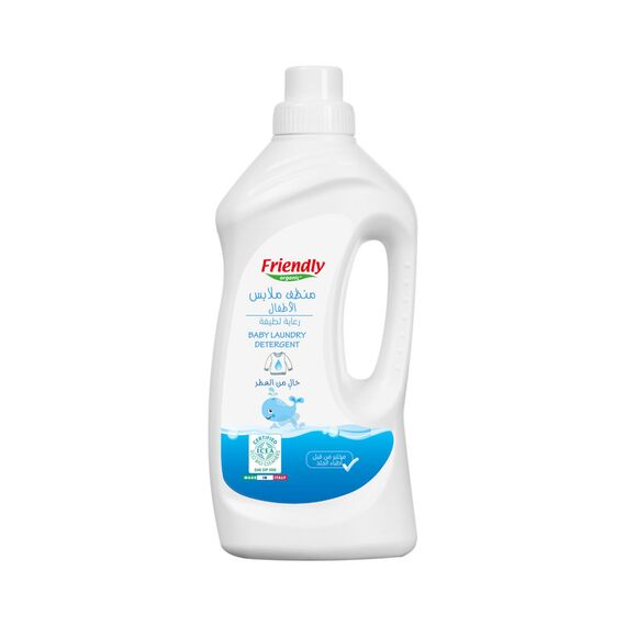 Friendly Organic 1000ml Fragrance Free Baby Laundry Detergent - White