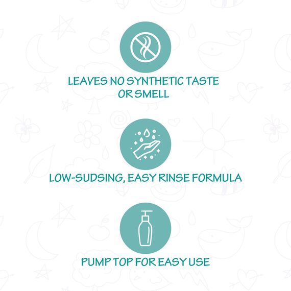 Friendly Organic 500ml Fragrance Free Baby Bottle & Feeding Utensil Wash - Lemon, 4 image