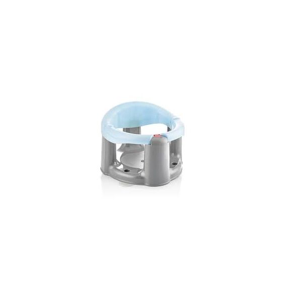 Babyjem Anti-Slip Baby Bath & Feeding Seat 6+ Months, Color: Grey & Turquoise