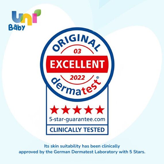 Uni Baby Hair and Body Shampoo Skin Moisturization 500 ml, 4 image