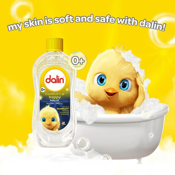 Dalin Comfort & Happy Baby Oil 200ml, 2 image
