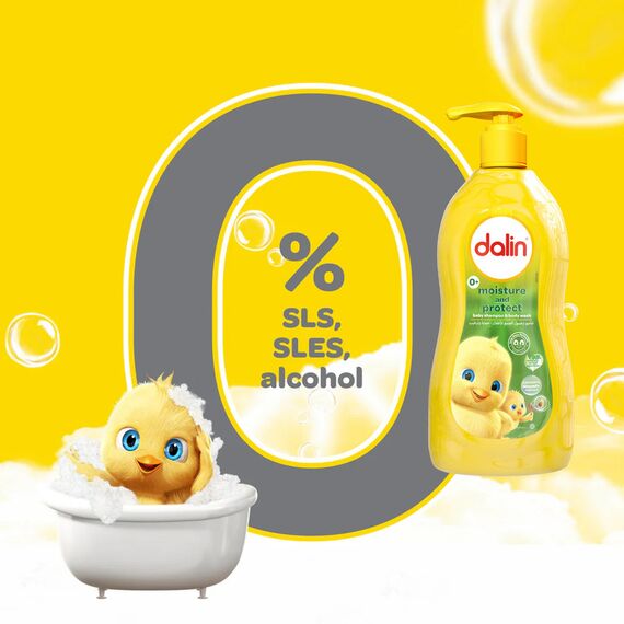 Dalin Moisture and Protect Baby Shampoo & Body Wash 700ml, 2 image