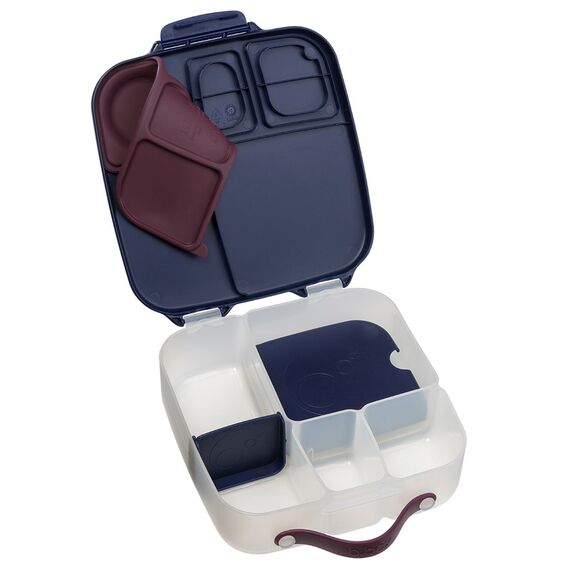 B.Box Large Lunchbox Leak-Proof Bento Box, Color: Navy Blue, 4 image