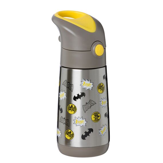 B.Box 350ml Insulated Stainless Steel Drink Bottle, Color: Grey, 3 image