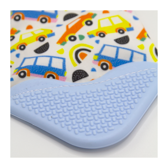 Babyjem Baby Teething Scarf & Tie 3+ Months, Color: Blue