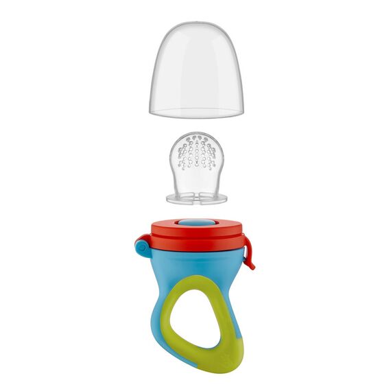 Babyjem Silicone Fruit & Vegetable Feeder 6+ Months, Color: Green, 2 image