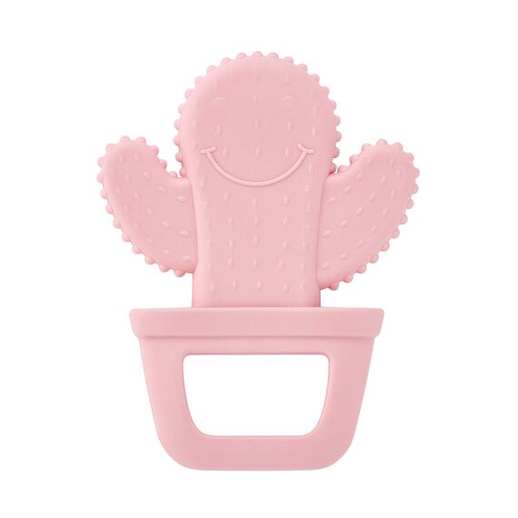 Babyjem Cactus Teether 3+ Months, Color: pink, 4 image