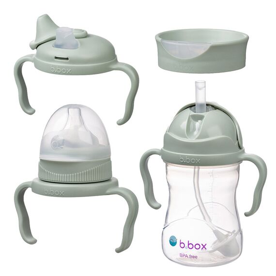 b.box Transition Value Pack 4-in-1 Feeding Set, Color: Grey
