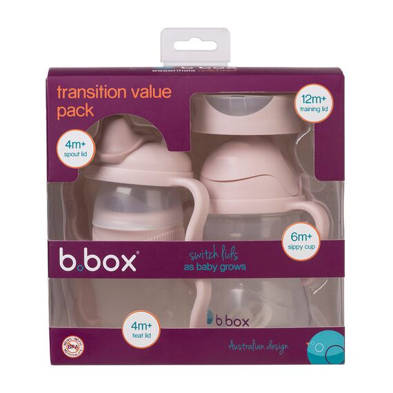 b.box Transition Value Pack 4-in-1 Feeding Set, Color: pink, 7 image
