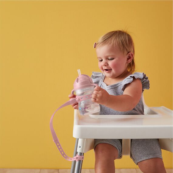 b.box Connect-a-Cup Universal Tether Strap, Color: Blush, 6 image