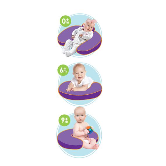 Babyjem Breast Feeding and Support Pillow, 0 Months+, Color: Multicolor, 3 image